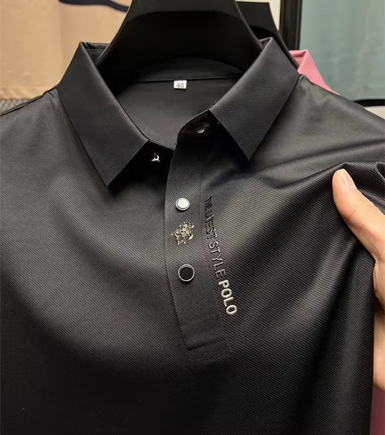 TROY SILK POLO