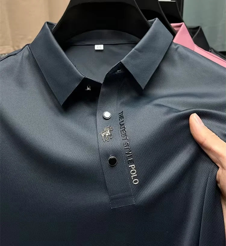TROY SILK POLO