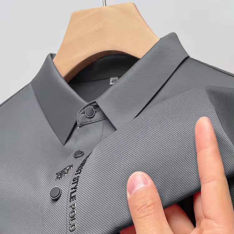 TROY SILK POLO