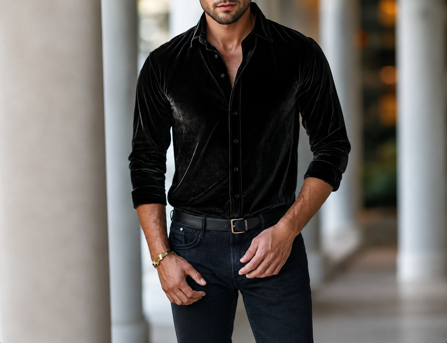 VENETIAN VELVET SHIRT