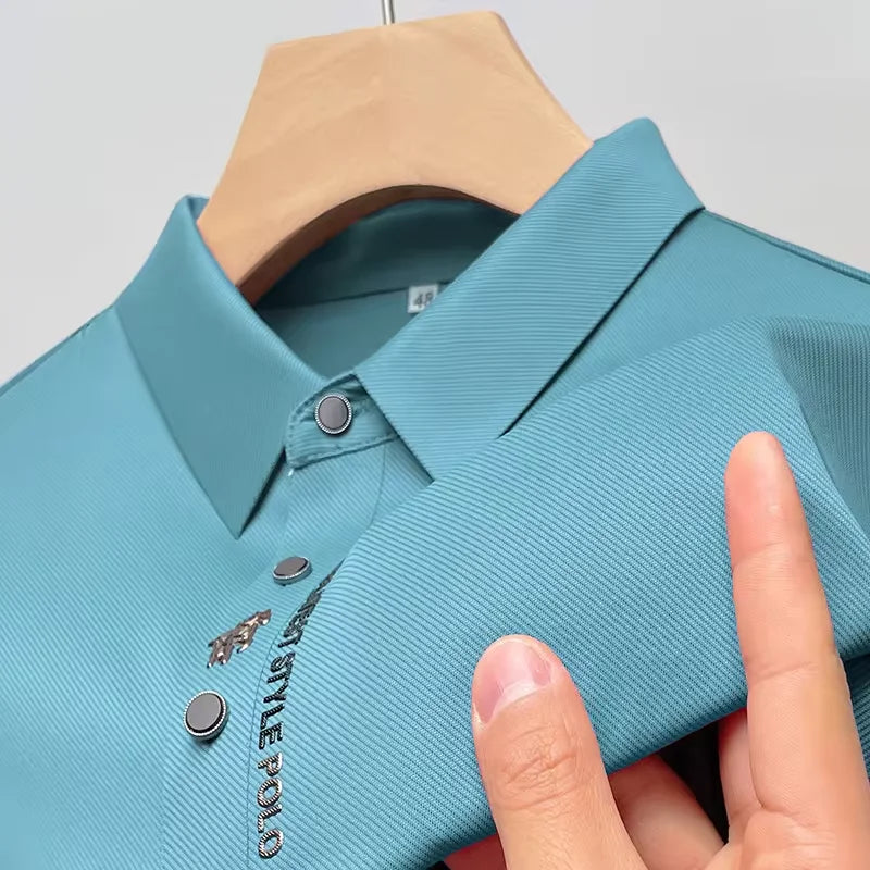 TROY SILK POLO