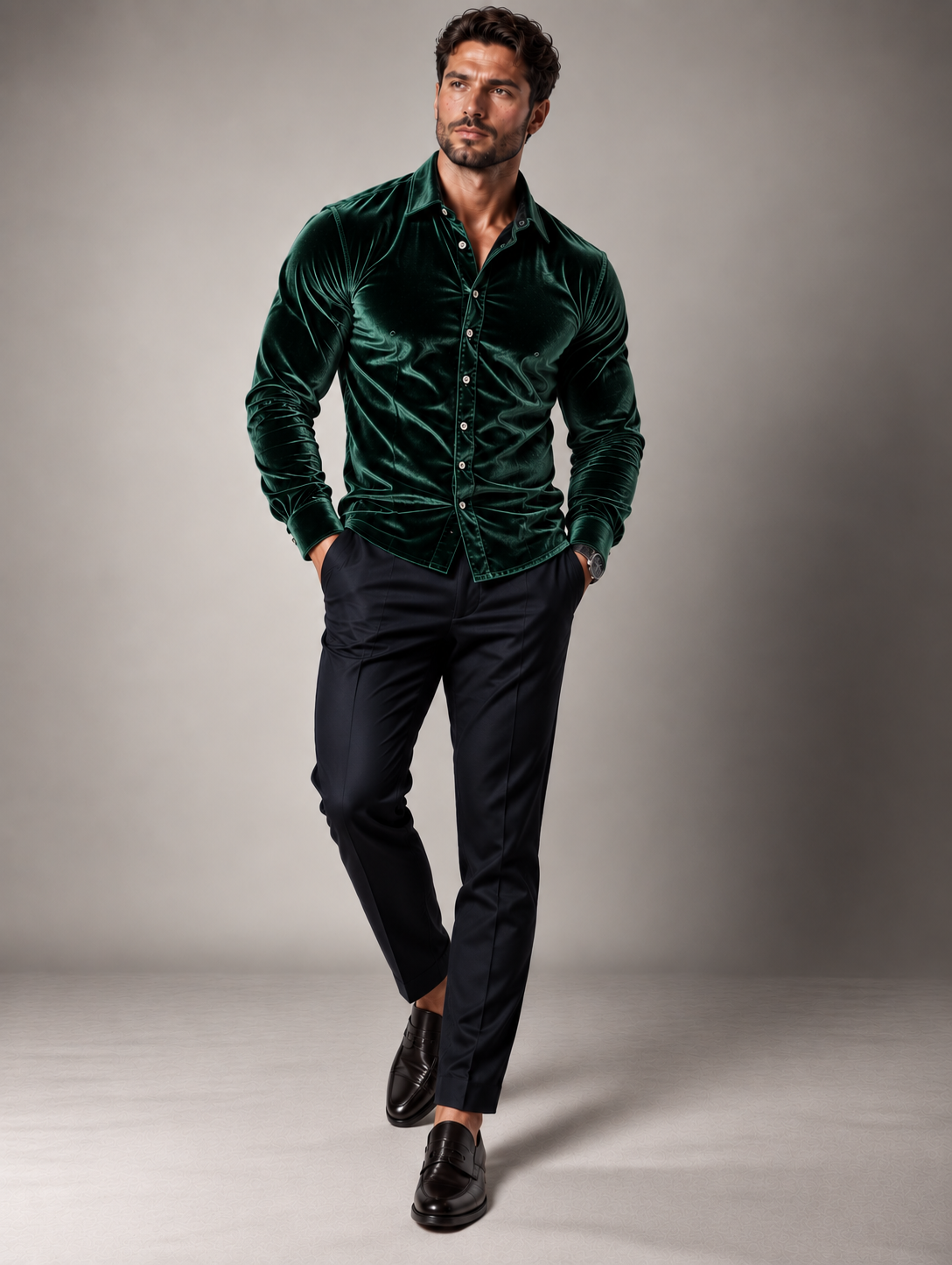 VENETIAN VELVET SHIRT